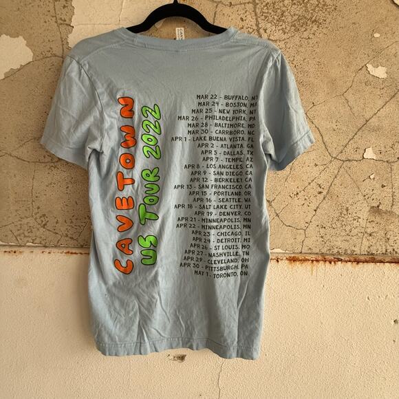 Cavetown Band T Shirt 2022 Tour Merch Graphic Tee Pastel Blue Indie Style Small - Picture 4 of 4